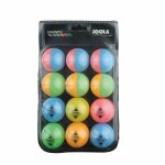 JOOLA Tischtennis Ballset Colorato mit 12 bunten Bällen