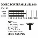 Donic Tischtennisschläger Top Team 800