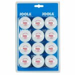 JOOLA Tischtennisbälle - 12 Bälle Weiß