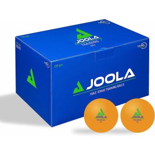 JOOLA 120 Tischtennisbälle Training orange 40+