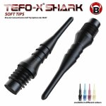BULLS Tefo-X Shark Soft Tips 6mm(2BA) 1000stk. natur