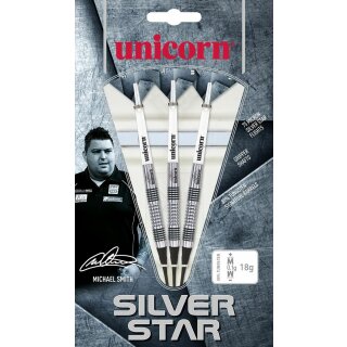 Unicorn Silver Star Michael Smith Steel Darts 24g