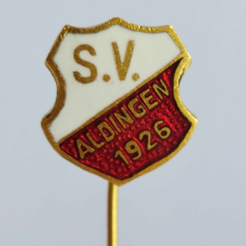 KEV erstes Logo Alt Krefelder EV 1936 Eishockey Anstecknadel 
