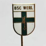 Fussball Anstecknadel BSC Grün Weiss Werl FV Westfalen Kreis Soest