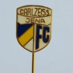 Fussball Anstecknadel FC Carl Zeiss Jena FV Thüringen Kreis Jena-Saale-Orla