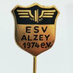 Fussball Anstecknadel Eisenbahner SV Alzey 1974 FV...