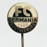 Fussball Anstecknadel FC Germania 1905 Gustavsburg FV...