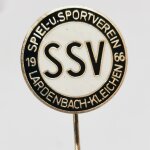 Fussball Anstecknadel SSV Lardenbach Klein-Eichen 1966 FV...