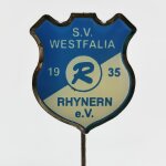 Fussball Anstecknadel SV Westfalia Rhynern 1935 FV Westfalen Kreis Unna Hamm