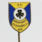 Fussball Anstecknadel SV Backnang Steinbach FV Baden-Württemberg Kreis Rems Murr