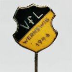 Fussball Anstecknadel VfL Wernswig 1946 FV Hessen Kreis...
