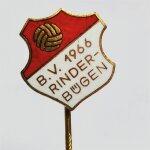 Fussball Anstecknadel BV 1966 Rinderbügen FV Hessen Kreis Büdingen