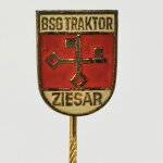 Fussball Anstecknadel BSG Traktor Ziesar DDR Brandenburg Bezirk Potsdam
