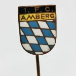 Fussball Anstecknadel 1.FC Amberg 1921 FV Bayern...