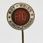 Fussball Anstecknadel FC Rot Weiss Kirchlengern FV Westfalen Kreis Herford