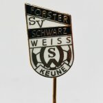 Fussball Anstecknadel Forster SV SW Keune FV Brandenburg Kreis Niederlausitz