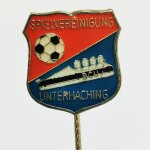 Fussball Anstecknadel SpVgg Unterhaching FV Bayern Oberbayern Kreis München