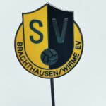 Fussball Anstecknadel SV Brachthausen Wirme 1957 FV Westfalen Kreis Olpe