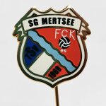Fussball Anstecknadel SG Mertsee Kirchberg Taufkirchen FV Bayern Niederbayern