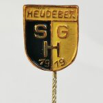 Fussball Anstecknadel BSG SGH Heudeber DDR Sachsen-Anhalt...