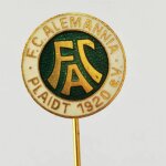 Fussball Anstecknadel FC Alemannia Plaidt 1920 FV...