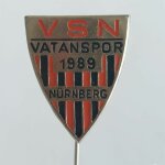 Fussball Anstecknadel Vatanspor 1989 Nürnberg FV...