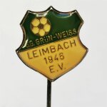 Fussball Anstecknadel SG Grün Weiss Leimbach 1946 FV Hessen Kreis Lauterbach